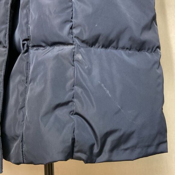 Cole Haan navy blue feather down hooded winter coat size XS - Picture 13 of 14